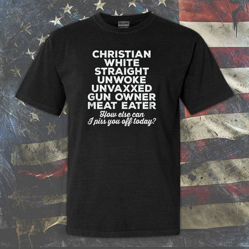 Christian White Straight Unwoke Shirt Funny Design T-Shirt Gifts For Christian Christian White Straight Unwoke Shirt Funny Design T-Shirt Gifts For Christian