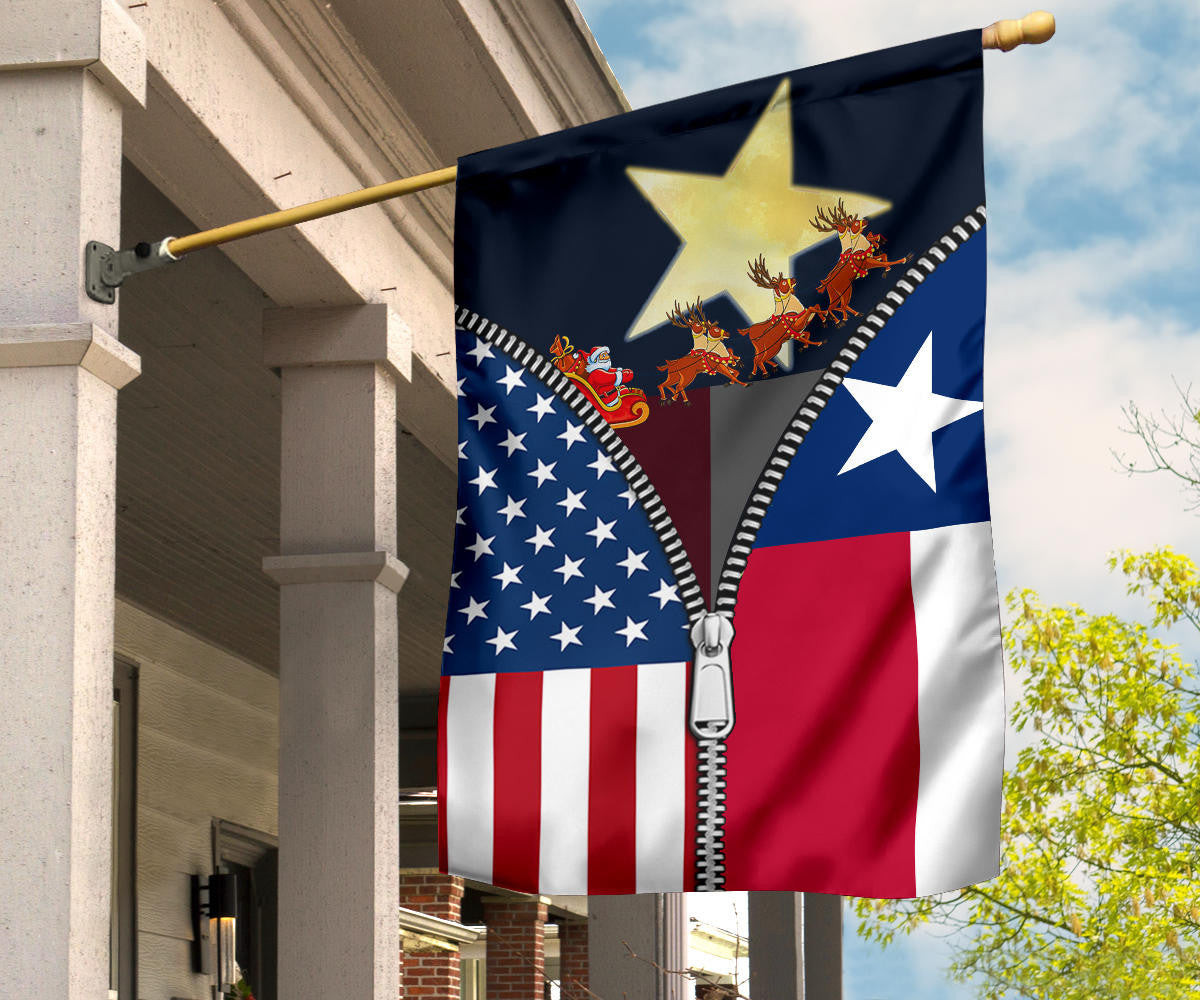Christmas Texas Flag American Flag Patriotic Merch Front Lawn Christmas Decorations Christmas Texas Flag American Flag Patriotic Merch Front Lawn Christmas Decorations