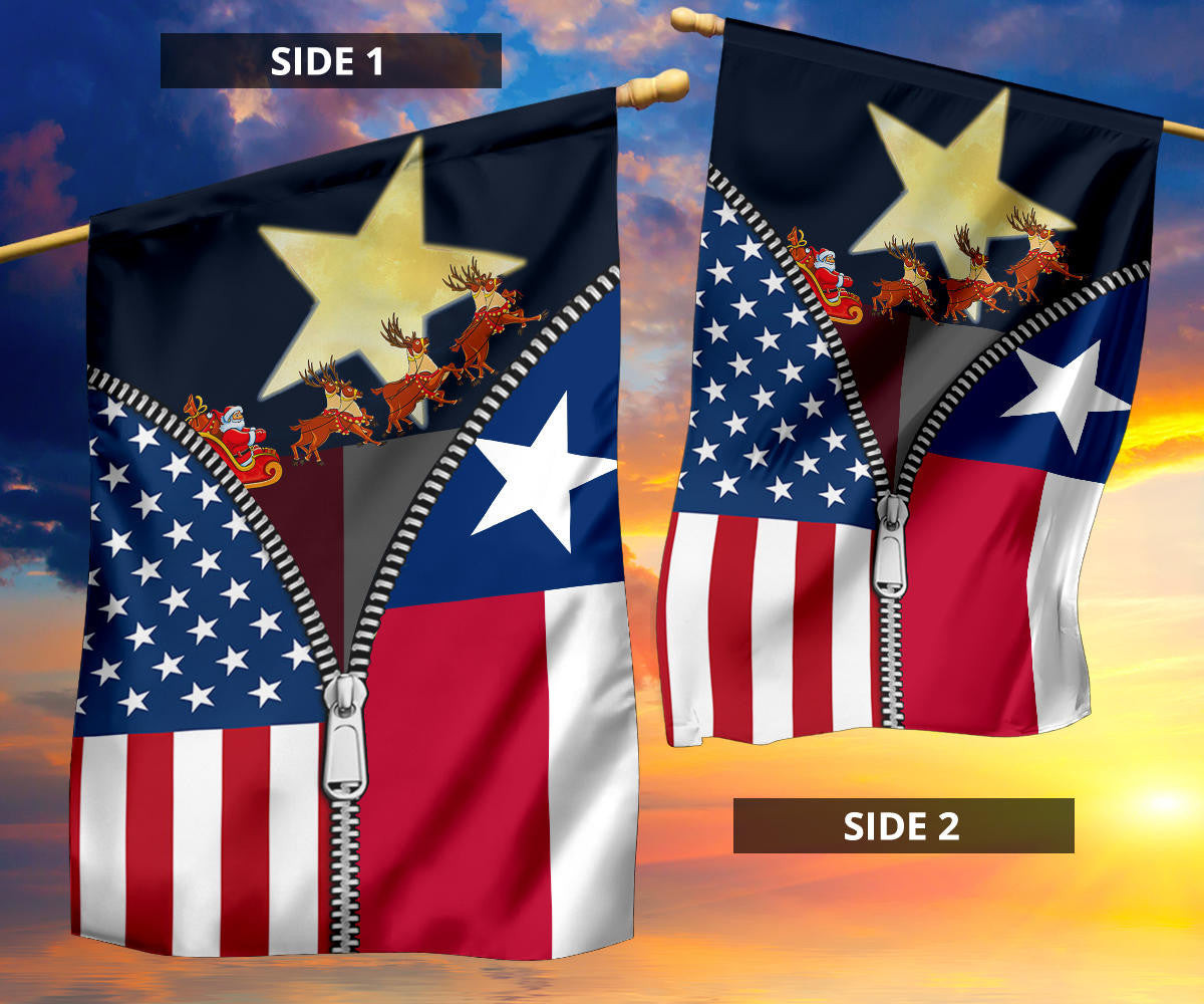 Christmas Texas Flag American Flag Patriotic Merch Front Lawn Christmas Decorations Christmas Texas Flag American Flag Patriotic Merch Front Lawn Christmas Decorations