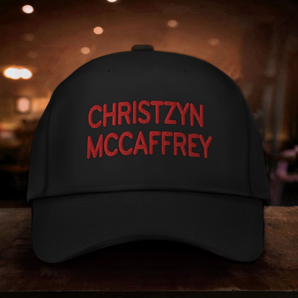 Christzyn Mccaffrey Hat Christzyn Mccaffrey Cap Gifts For Football Fan Christzyn Mccaffrey Hat Christzyn Mccaffrey Cap Gifts For Football Fan