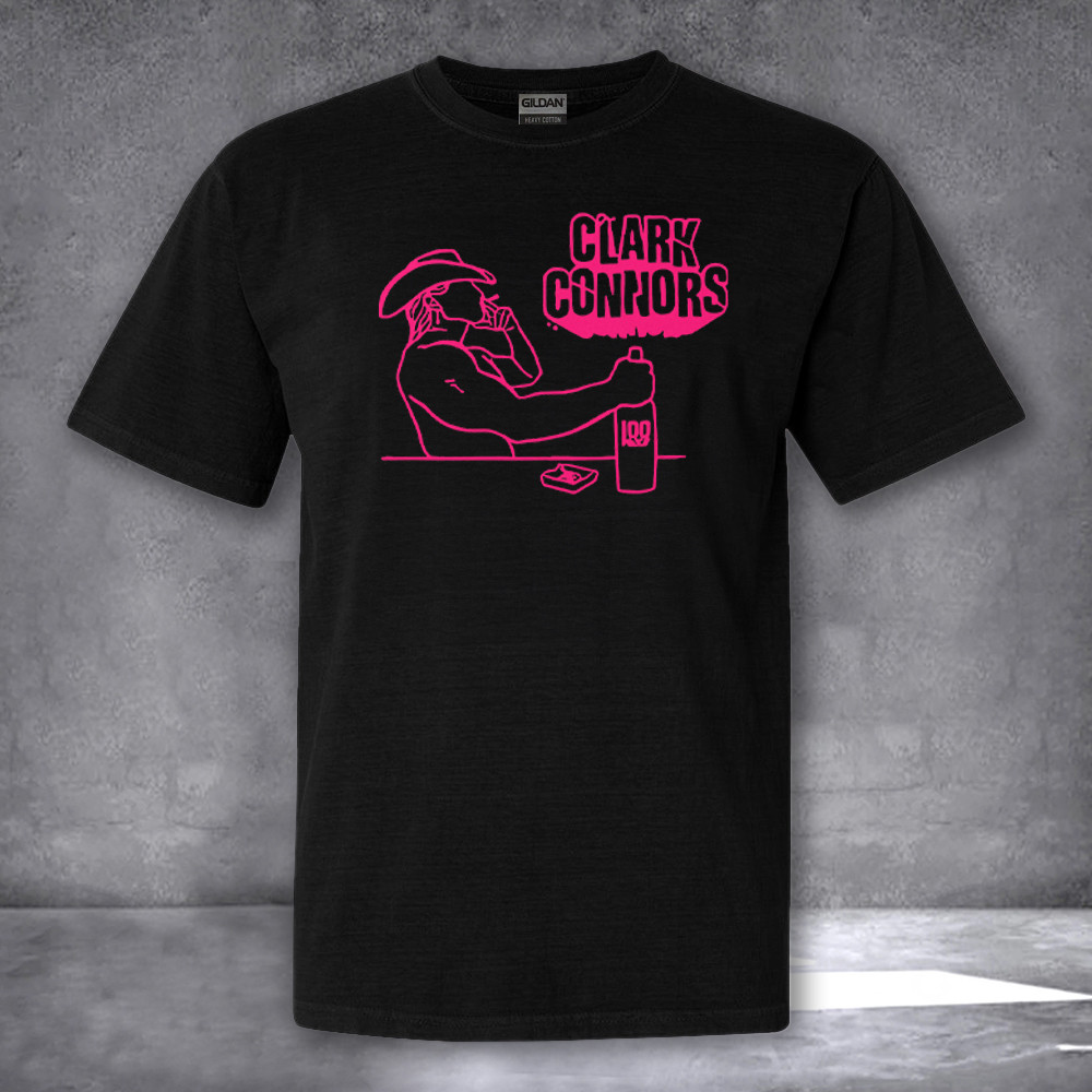 Clark Connors Neon Cowboy Smoking Shirt Clark Connors T-Shirt Gifts For Him Her Clark Connors Neon Cowboy Smoking Shirt Clark Connors T-Shirt Gifts For Him Her