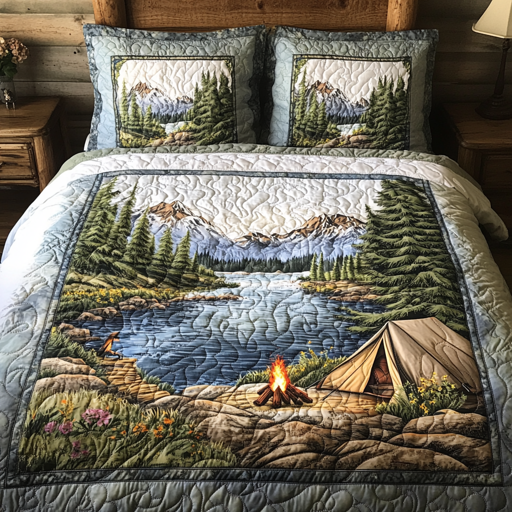 Clear Horizons Quilted Bedding Set Duvet Cover Bedspread Christmas Ideas For Grandma