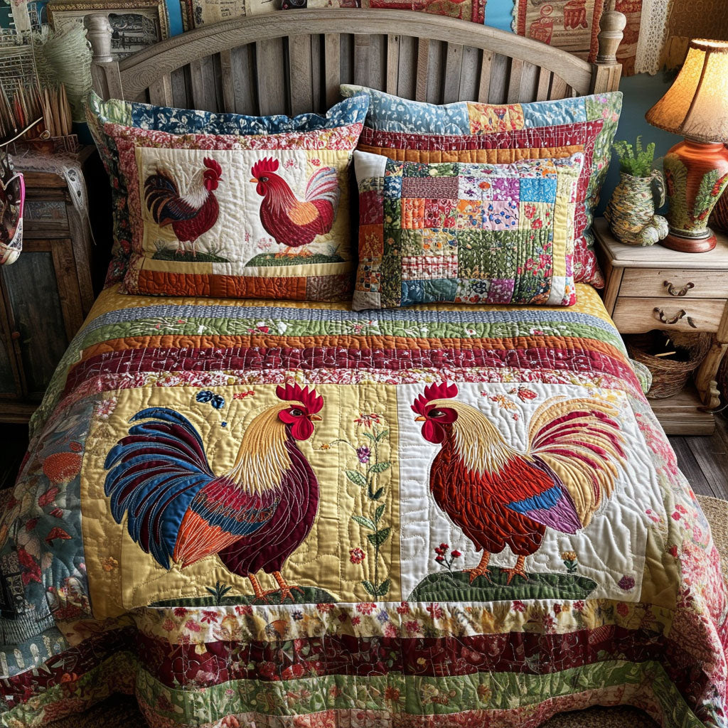 Cluckingham Quilted Bedding Set Duvet Cover Merch Unique Gifts For Chicken Lovers Cluckingham Quilted Bedding Set Duvet Cover Merch Unique Gifts For Chicken Lovers