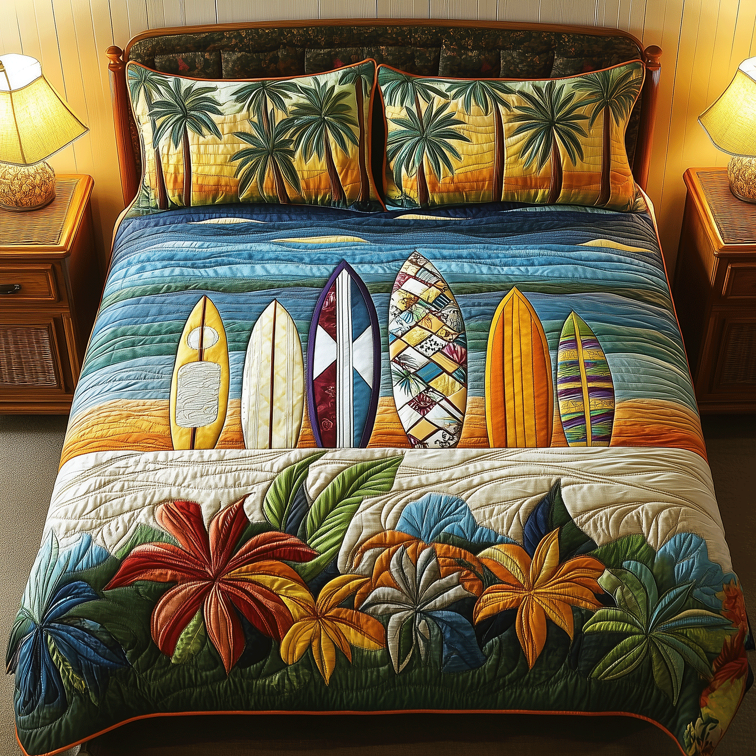 Coastal Chill Quilted Bedding Set Duvet Cover Bedspread Presents For Sea Lovers Coastal Chill Quilted Bedding Set Duvet Cover Bedspread Presents For Sea Lovers
