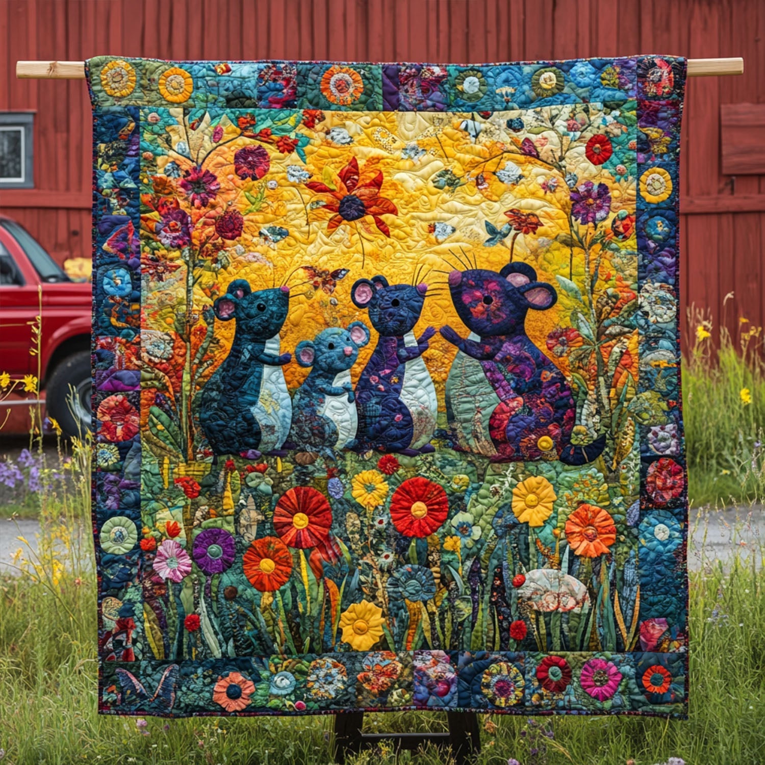 Colorful Critter Parade Quilted Blanket Cute Colorful Blanket Christmas Gift Ideas For Wife 2025 Colorful Critter Parade Quilted Blanket Cute Colorful Blanket Christmas Gift Ideas For Wife 2025