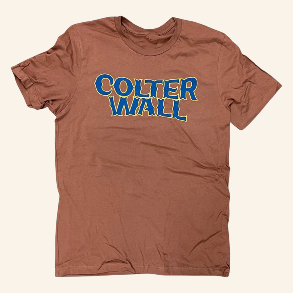 Colter Wall Merch Colter Wall Curved Logo T-Shirt Gift Ideas For Husband Colter Wall Merch Colter Wall Curved Logo T-Shirt Gift Ideas For Husband