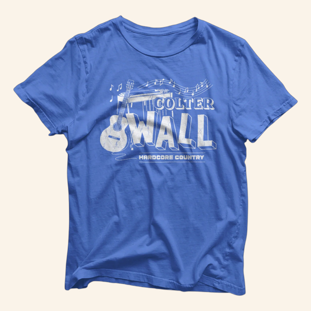 Colter Wall Merch Colter Wall Hardcore Country T-Shirt Christmas Gifts For Boyfriend Colter Wall Merch Colter Wall Hardcore Country T-Shirt Christmas Gifts For Boyfriend