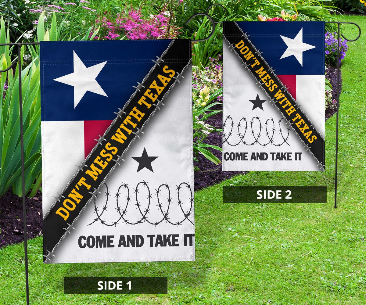 Come And Take It Barbed Wire Flag Don't Mess With Texas Flag Support Texas Strong Come And Take It Barbed Wire Flag Don't Mess With Texas Flag Support Texas Strong