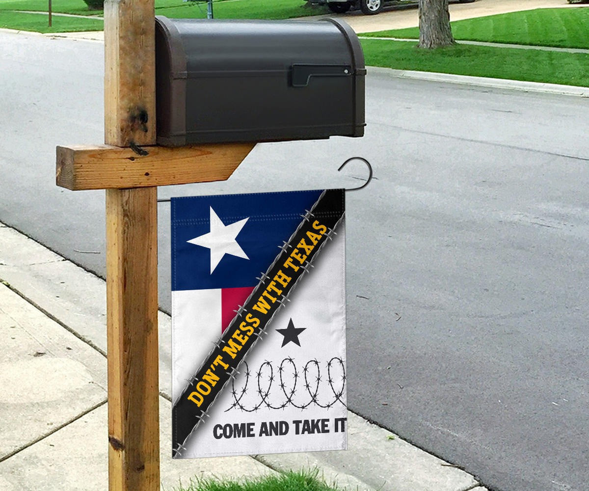 Come And Take It Barbed Wire Flag Don't Mess With Texas Flag Support Texas Strong Come And Take It Barbed Wire Flag Don't Mess With Texas Flag Support Texas Strong