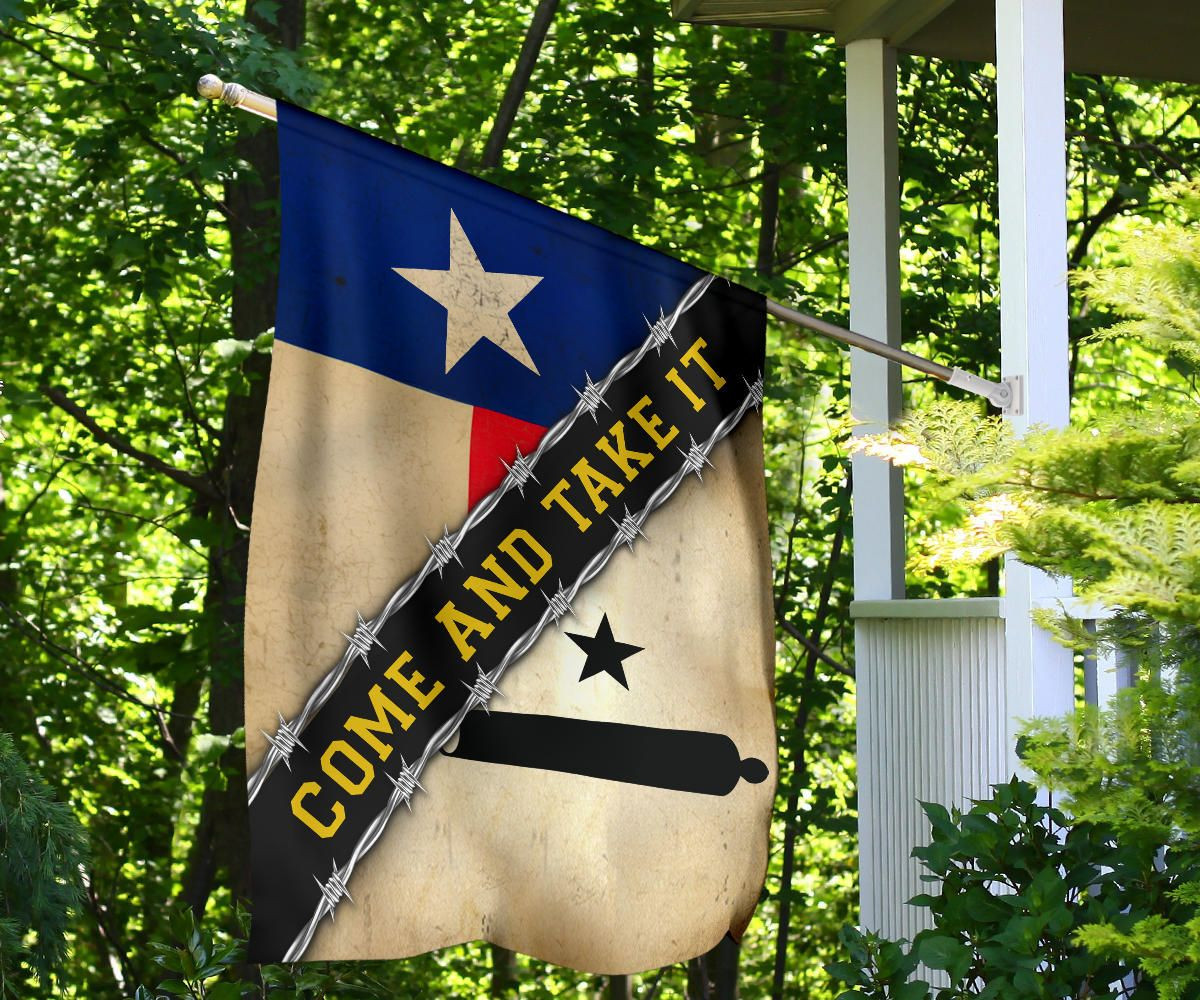 Come And Take It Flag And Texas Flag Old Retro Texas Revolution Gonzales Come And Take It Flag Come And Take It Flag And Texas Flag Old Retro Texas Revolution Gonzales Come And Take It Flag