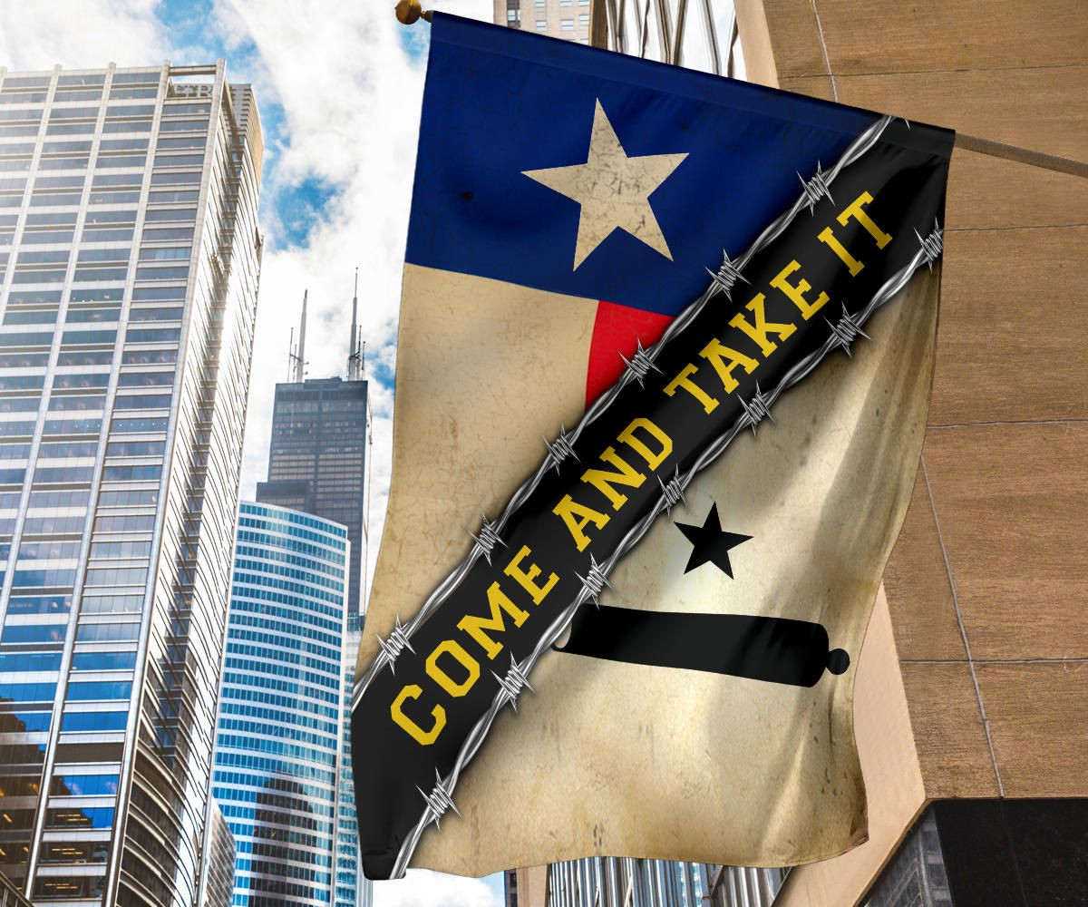 Come And Take It Flag And Texas Flag Old Retro Texas Revolution Gonzales Come And Take It Flag Come And Take It Flag And Texas Flag Old Retro Texas Revolution Gonzales Come And Take It Flag