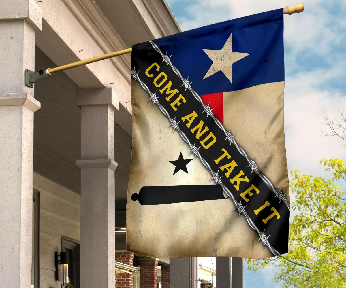 Come And Take It Flag And Texas Flag Old Retro Texas Revolution Gonzales Come And Take It Flag Come And Take It Flag And Texas Flag Old Retro Texas Revolution Gonzales Come And Take It Flag
