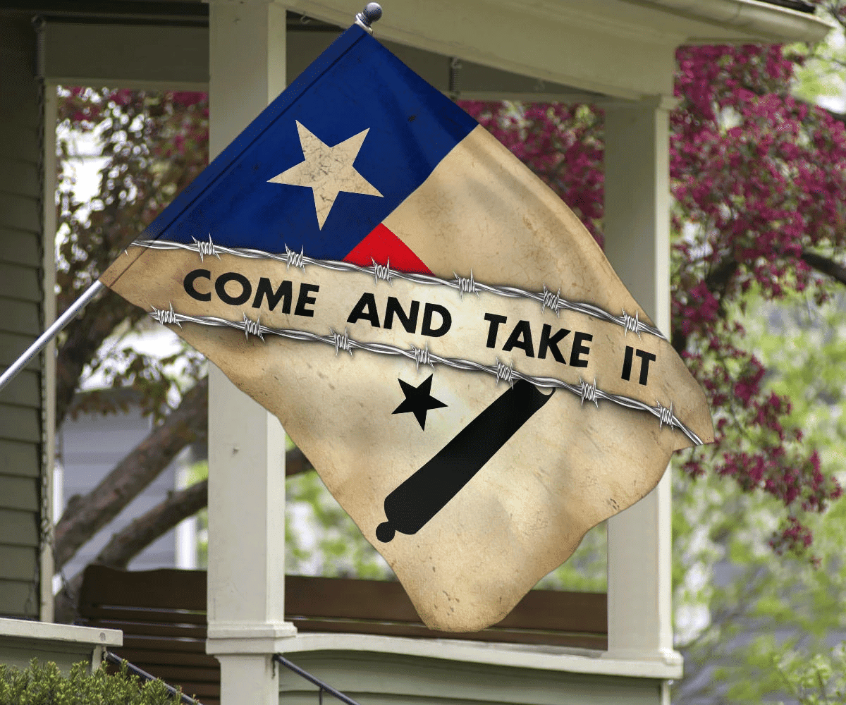 Come And Take It Flag Texas Flag Old Retro Texas Historical Revolution Gonzales Flag Come And Take It Flag Texas Flag Old Retro Texas Historical Revolution Gonzales Flag
