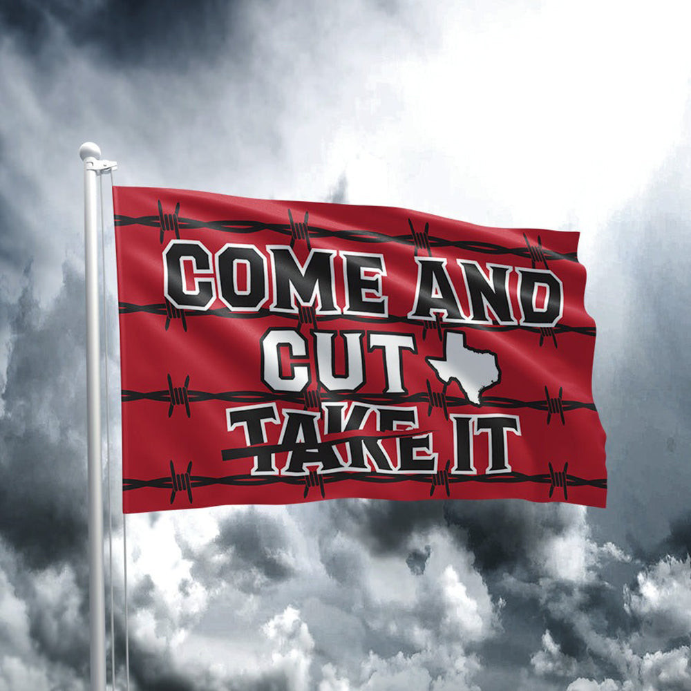 Come And Take It Razor Wire Flag I Stand With Texas Flag Come And Cut It Merchandise Come And Take It Razor Wire Flag I Stand With Texas Flag Come And Cut It Merchandise