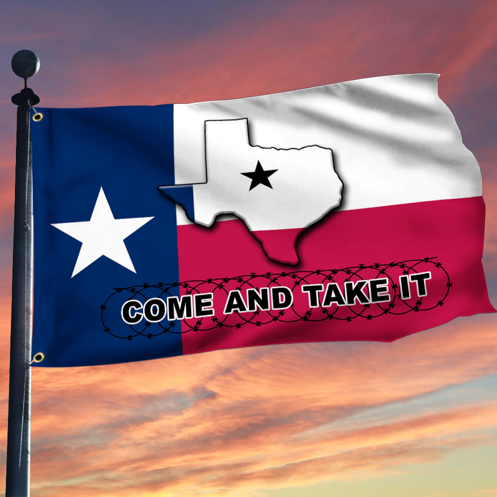 Come And Take It Razor Wire Flag Texas Flag I Stand With Texas Merch Come And Take It Razor Wire Flag Texas Flag I Stand With Texas Merch