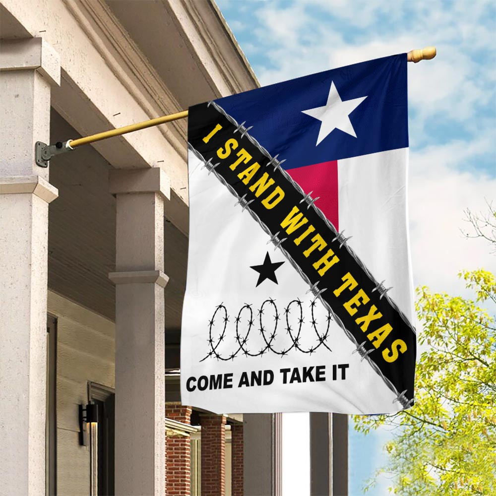 Come And Take It Razor Wire Flag Texas Flag MAGA Patriotic Merchandise Come And Take It Razor Wire Flag Texas Flag MAGA Patriotic Merchandise