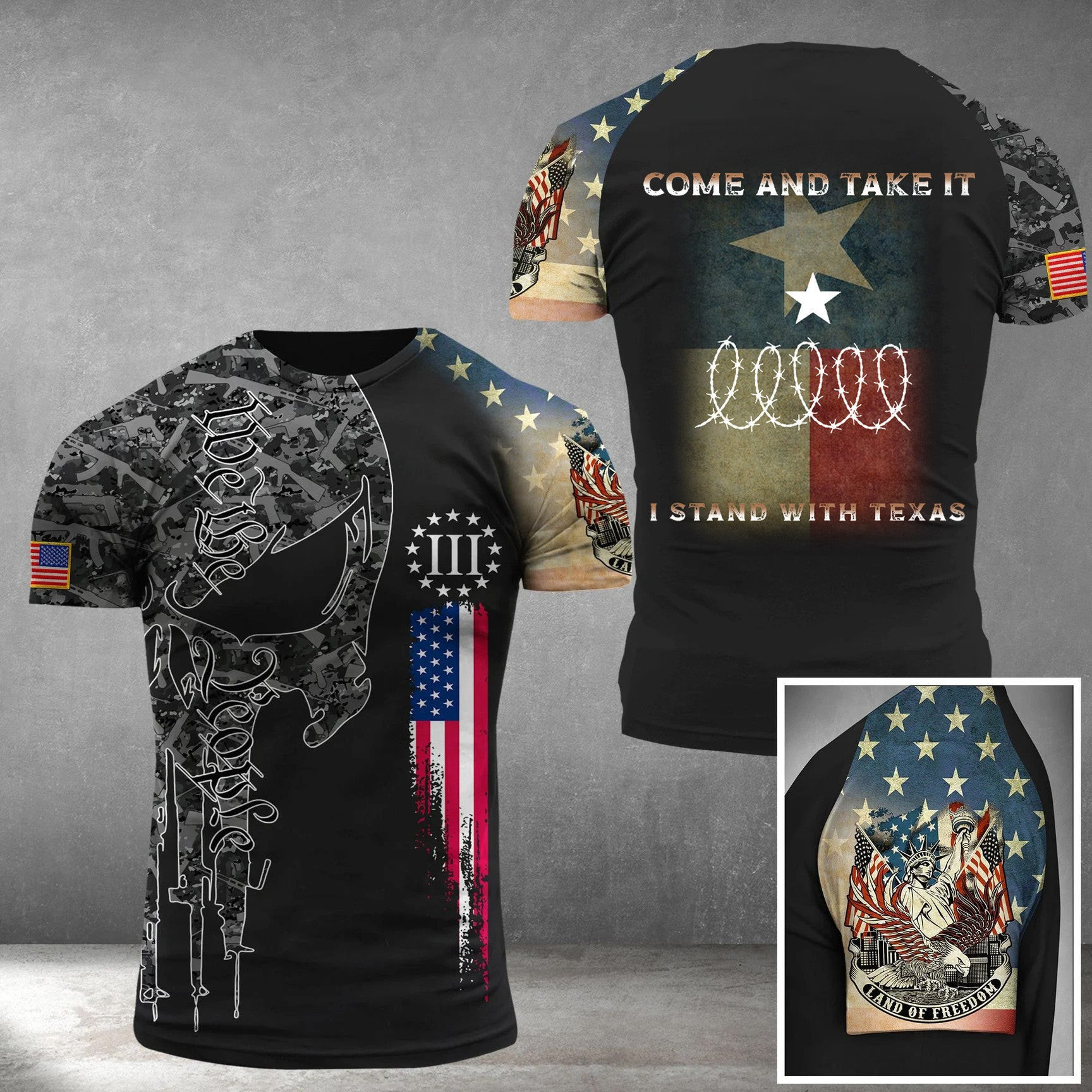 Come And Take It Razor Wire Shirt We The People I Stand With Texas Shirt Gifts