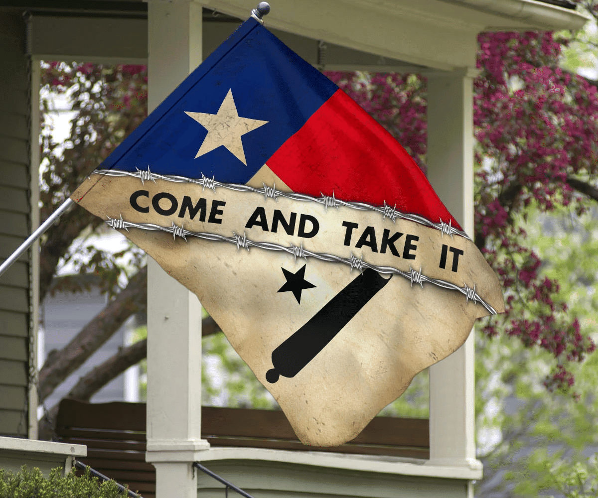 Come And Take It Texas Flag Old Retro Gonzales Flag Historical Texas Revolution Come And Take It Texas Flag Old Retro Gonzales Flag Historical Texas Revolution