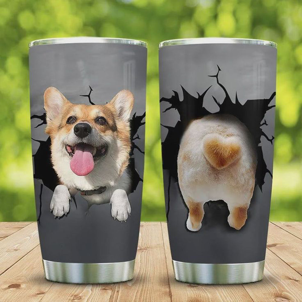 Corgi Tumbler Cup Merchandise Cute Best Gifts For Corgi Lovers Owners Corgi Tumbler Cup Merchandise Cute Best Gifts For Corgi Lovers Owners