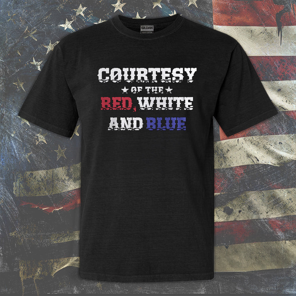 Courtesy Of The Red White Blue Shirt Come And Take It Razor Wire T-Shirt Texas Strong Clothing Courtesy Of The Red White Blue Shirt Come And Take It Razor Wire T-Shirt Texas Strong Clothing