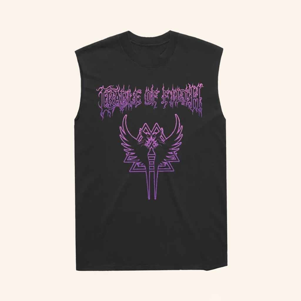 Cradle Of Filth Merch Purple Valkyries Black Tank Top Present For Friend Cradle Of Filth Merch Purple Valkyries Black Tank Top Present For Friend