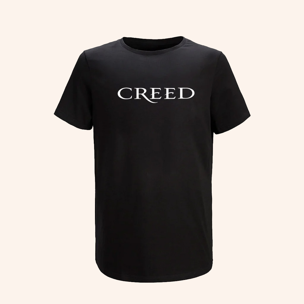 Creed Merch Creed Logo Black T-Shirt Good Christmas Gifts For Brother