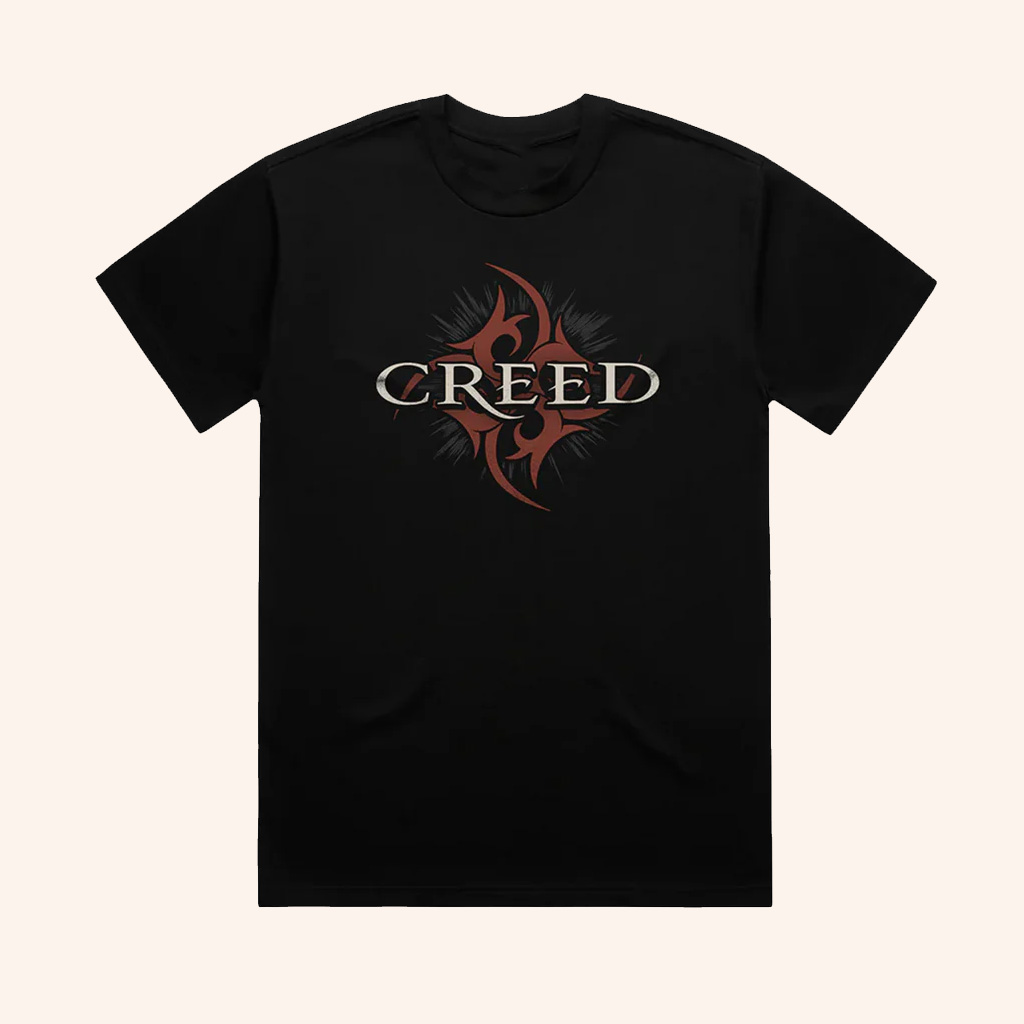 Creed Merch Tribal Red T-Shirt Christmas Gifts For Music Lovers Creed Merch Tribal Red T-Shirt Christmas Gifts For Music Lovers