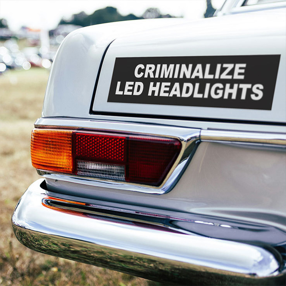 Criminalize Led Headlights Car Magnets Funny Gen Z Meme Stickers Gifts For Friends Criminalize Led Headlights Car Magnets Funny Gen Z Meme Stickers Gifts For Friends