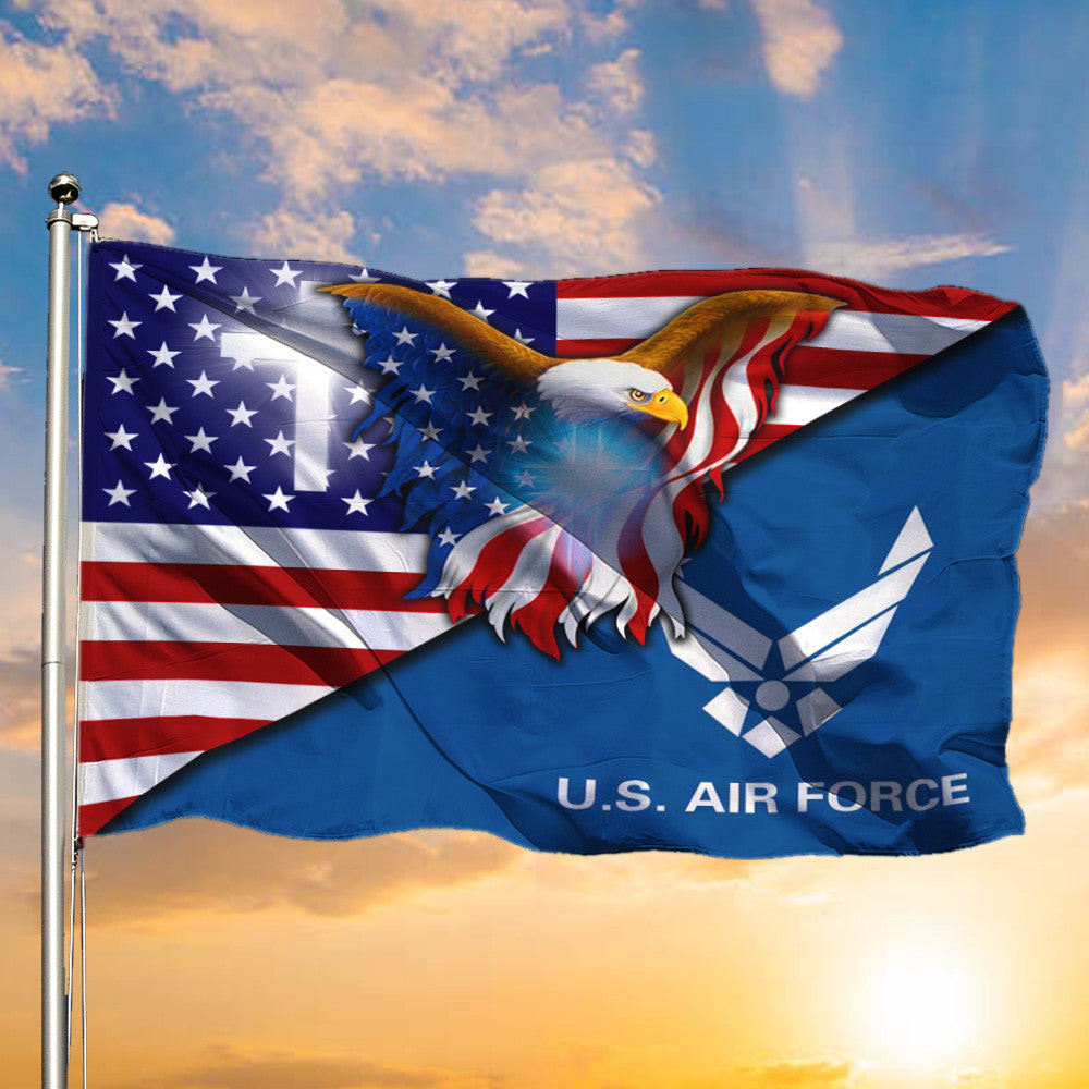 Cross American Eagle Air Force Flag United States Air Force Logo Patriotic Flags Hanging Cross American Eagle Air Force Flag United States Air Force Logo Patriotic Flags Hanging