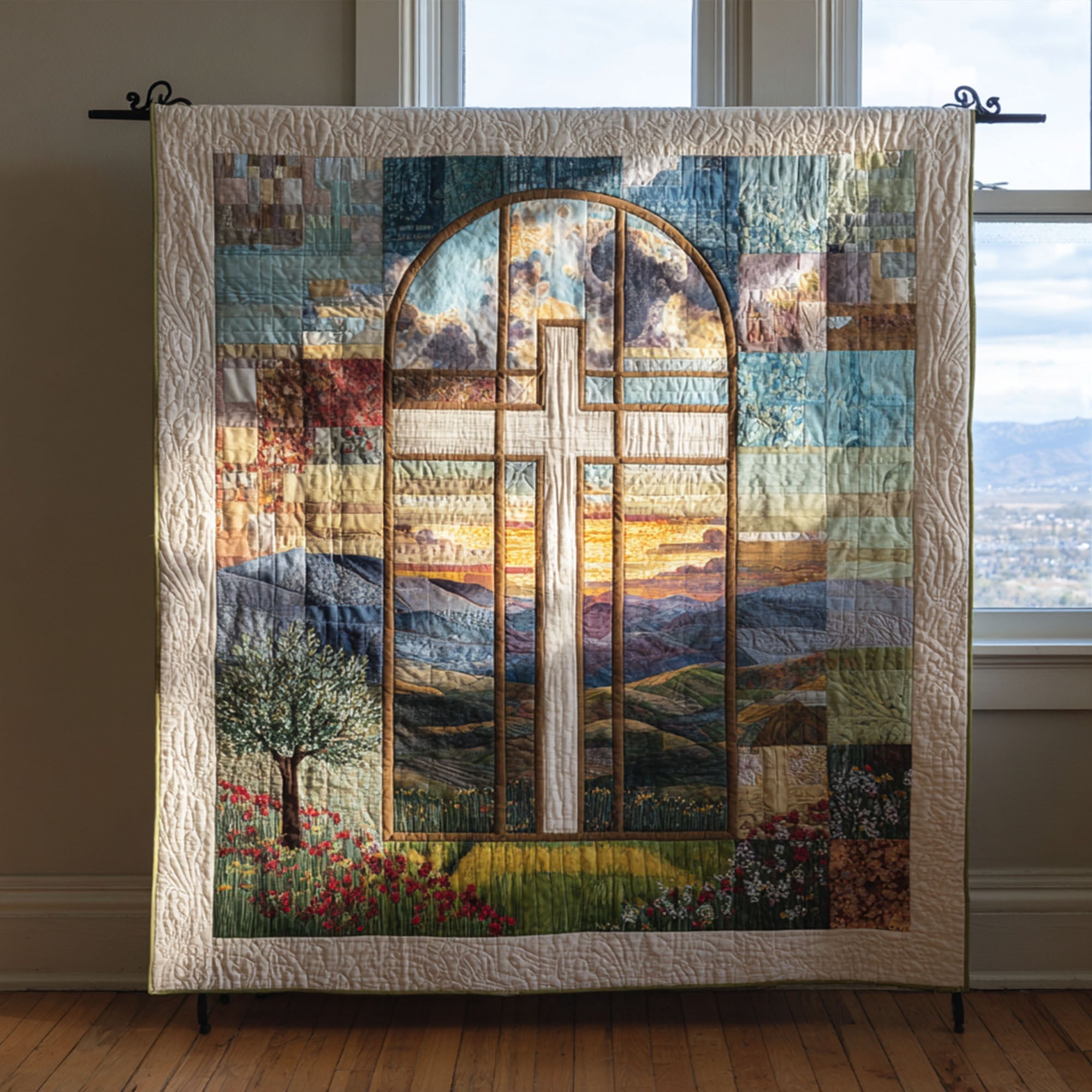 Cross of Healing Quilted Blanket Nice Throw Blanket Christian Faith Gifts Christmas Cross of Healing Quilted Blanket Nice Throw Blanket Christian Faith Gifts Christmas