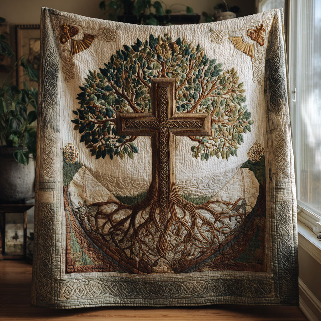 Cross of Unity Quilted Blanket Nice Throw Blanket Christian Faith Based Gifts Cross of Unity Quilted Blanket Nice Throw Blanket Christian Faith Based Gifts