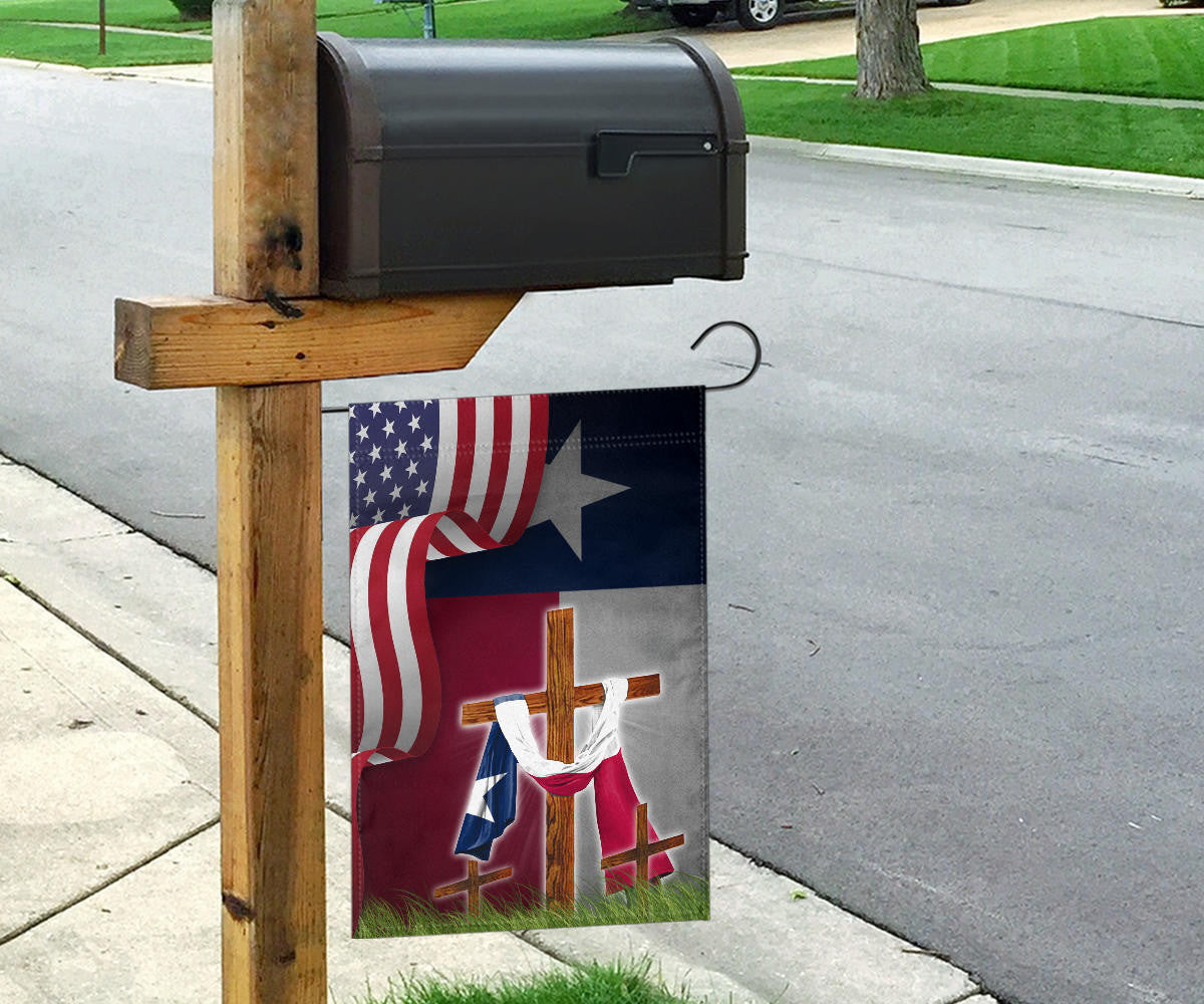 Cross Texas And American Flag US State Of Texas Patriotic Garden Flags Indoor Outdoor Cross Texas And American Flag US State Of Texas Patriotic Garden Flags Indoor Outdoor