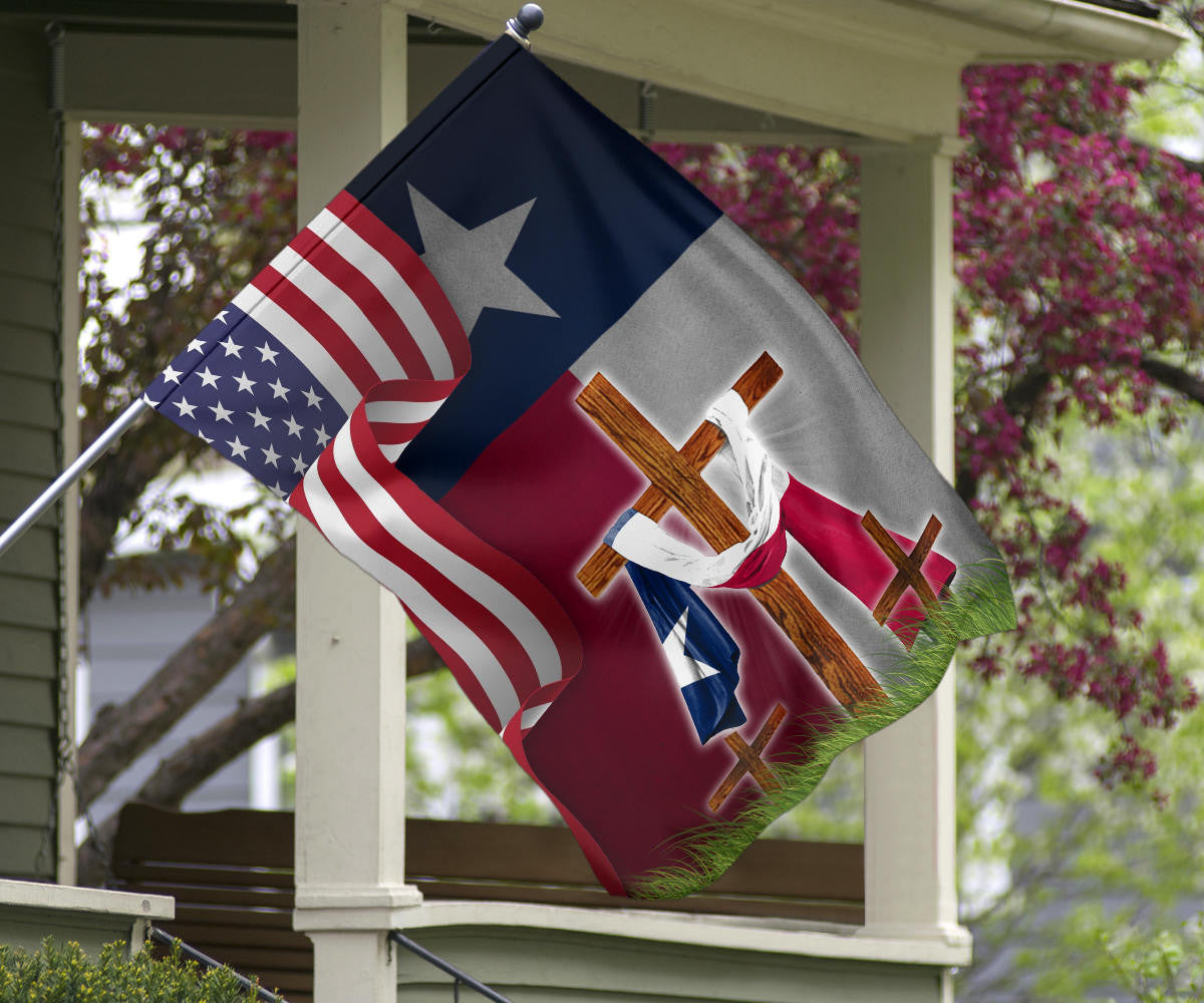 Cross Texas And American Flag US State Of Texas Patriotic Garden Flags Indoor Outdoor Cross Texas And American Flag US State Of Texas Patriotic Garden Flags Indoor Outdoor