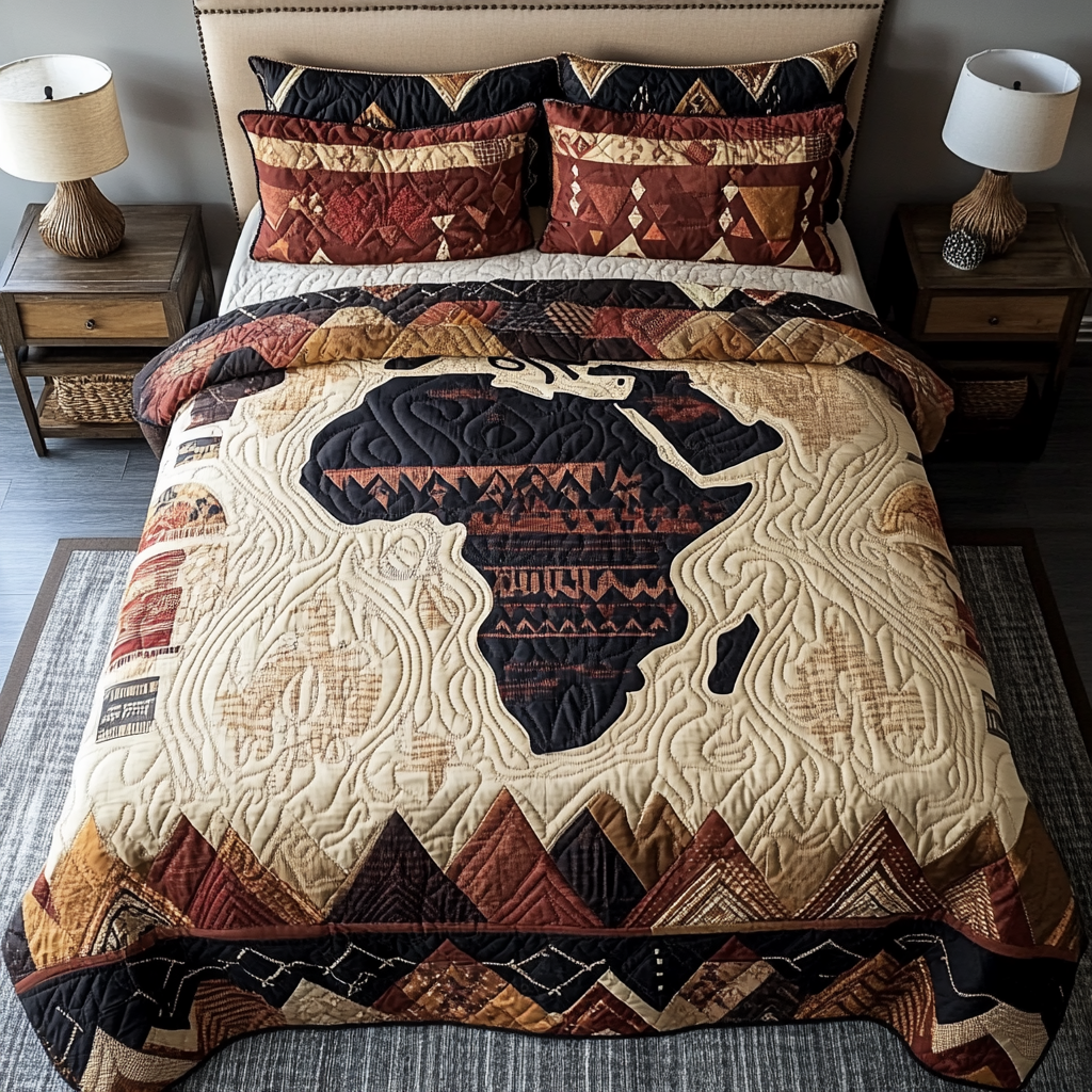 Cultural Roots Quilted Bedding Set Duvet Cover Merch Melanin Black Women Gift Ideas Cultural Roots Quilted Bedding Set Duvet Cover Merch Melanin Black Women Gift Ideas
