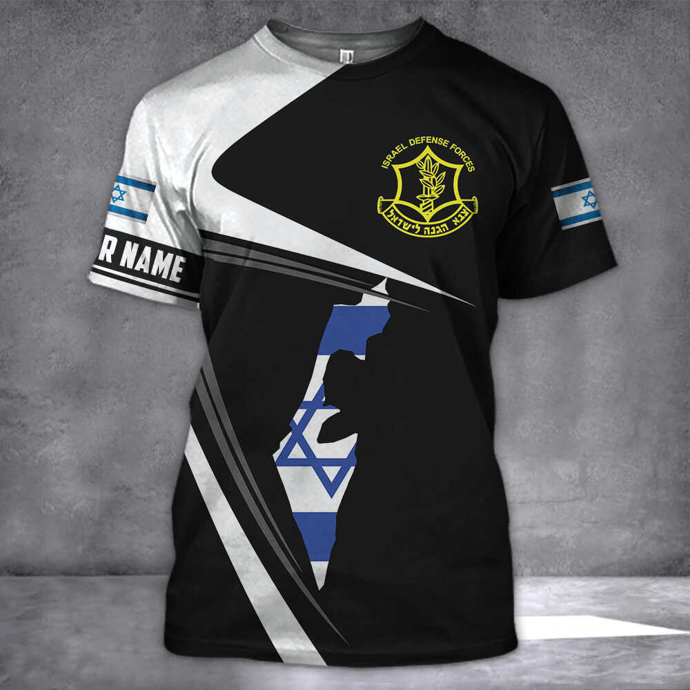 Custom IDF T-Shirt Israel Defense Forces Shirt Israeli Military Clothing Support Israel Merch Custom IDF T-Shirt Israel Defense Forces Shirt Israeli Military Clothing Support Israel Merch