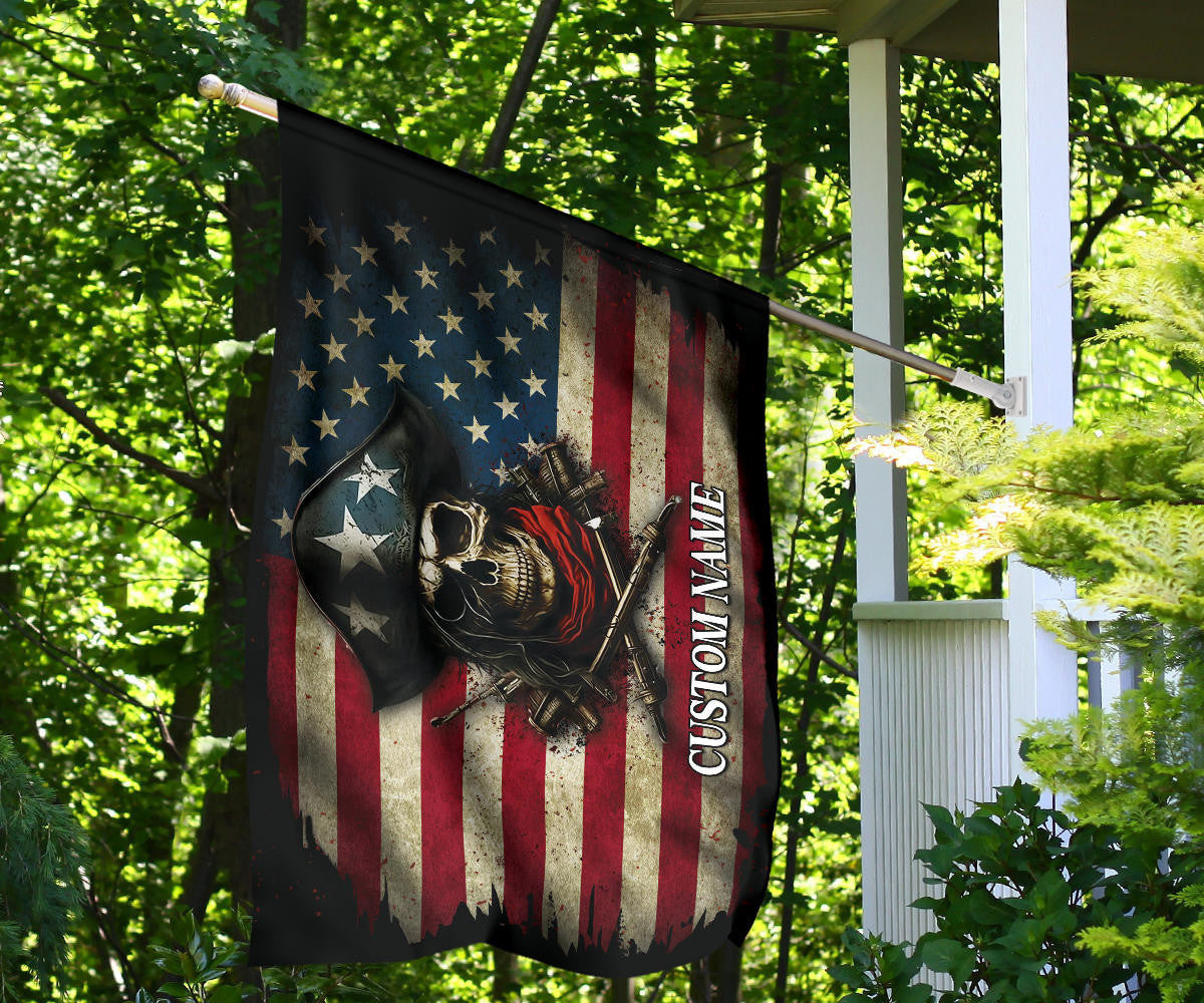 Custom Pirate Skull American Flag Vintage Old Pirate Skull And Crossbones Flag Outdoor Hanging Custom Pirate Skull American Flag Vintage Old Pirate Skull And Crossbones Flag Outdoor Hanging