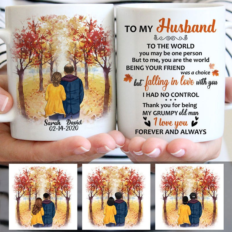Custom To My Husband I Love You Forever And Always Mug Valentine Day Mug Gifts For Couples Custom To My Husband I Love You Forever And Always Mug Valentine Day Mug Gifts For Couples