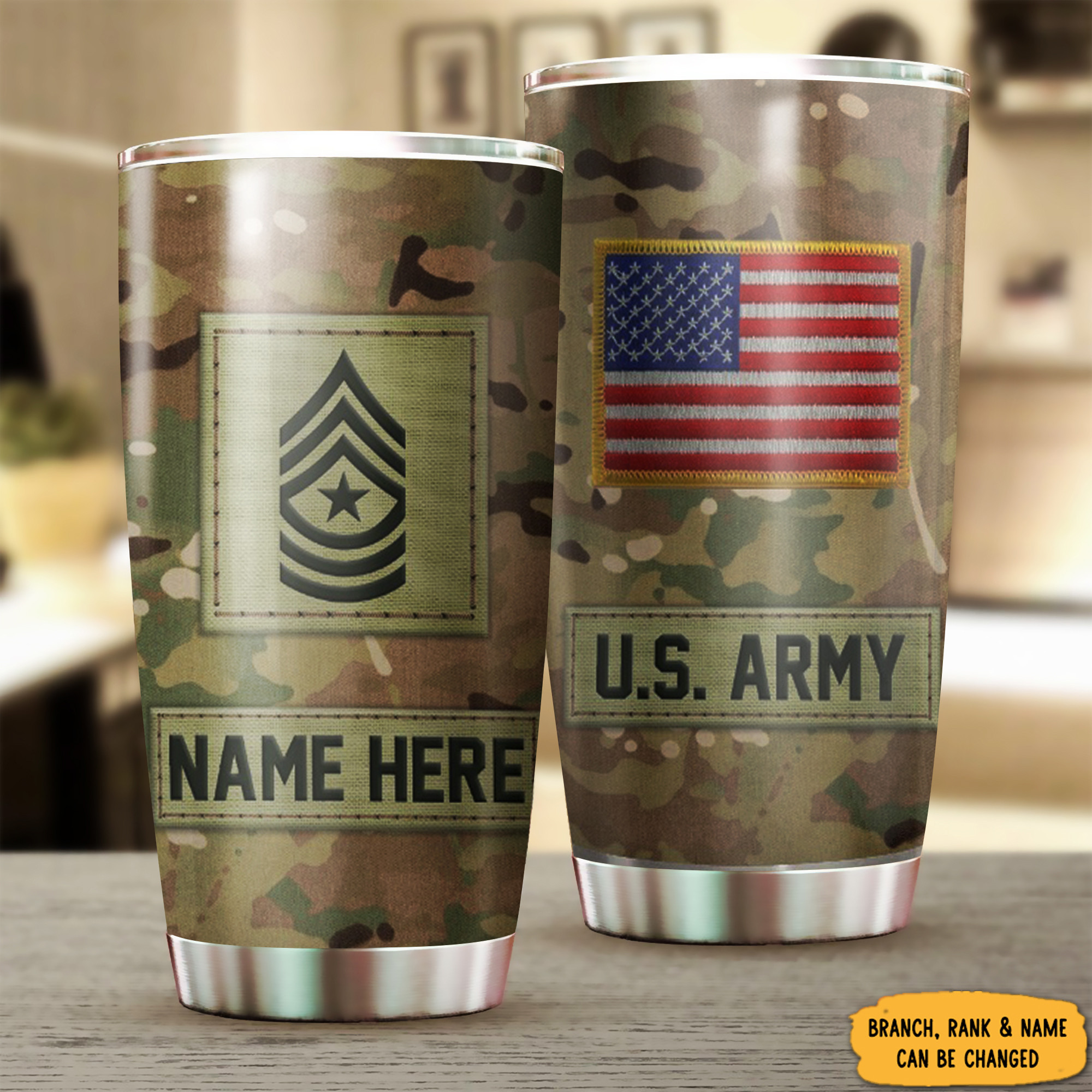 Custom U.S Army Camo Tumbler Merchandise Personalized Army Gifts For Him Custom U.S Army Camo Tumbler Merchandise Personalized Army Gifts For Him