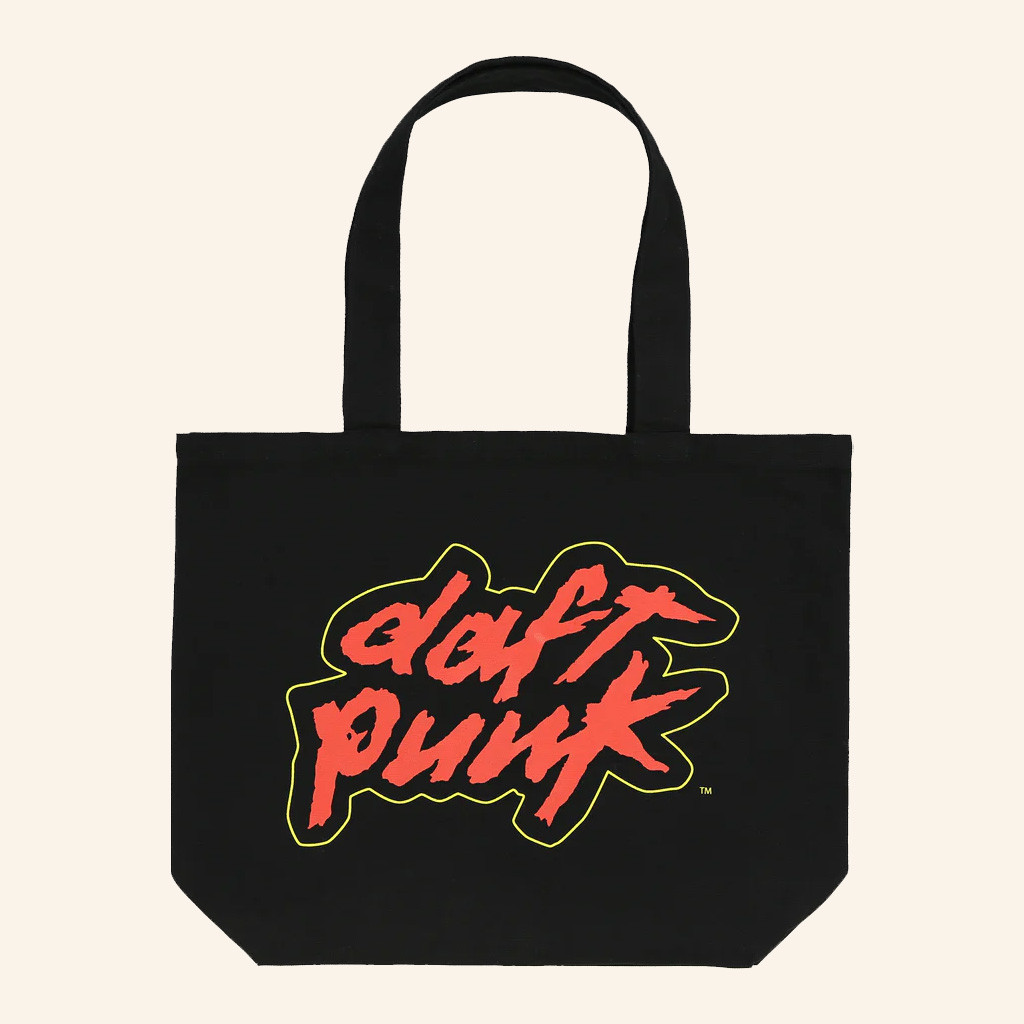 Daft Punk Merch Classic Daft Punk Logo Tote Bag Christmas Gifts For Wife Daft Punk Merch Classic Daft Punk Logo Tote Bag Christmas Gifts For Wife