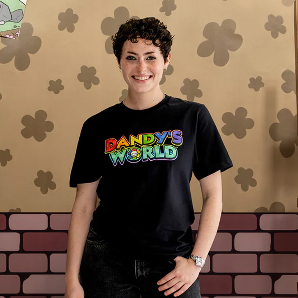 Dandy'S World Merch Dandy'S World Logo Black T-Shirt Birthday Gifts For Her Dandy'S World Merch Dandy'S World Logo Black T-Shirt Birthday Gifts For Her