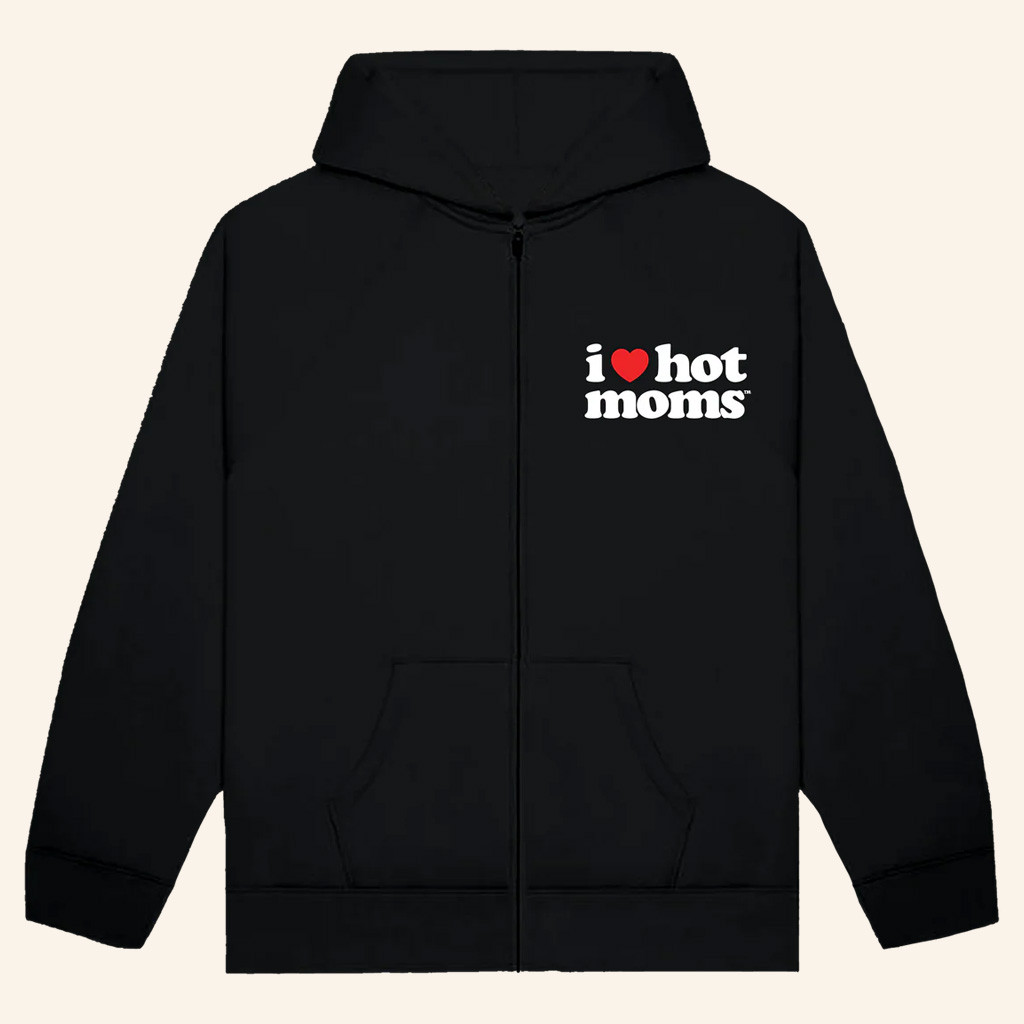 Danny Duncan Merch I Heart Hot Moms Black Zip Hoodie Best Gifts For Mother Danny Duncan Merch I Heart Hot Moms Black Zip Hoodie Best Gifts For Mother