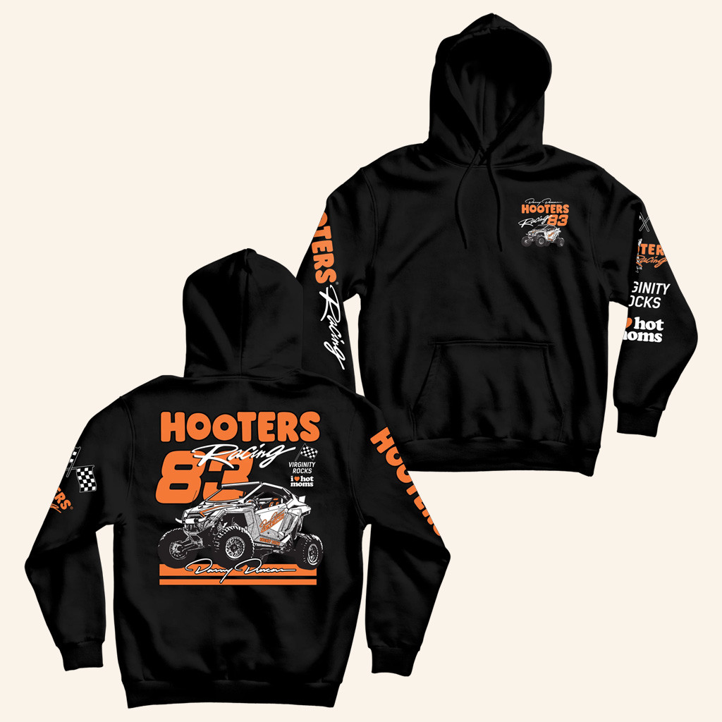 Danny Duncan Merch Rzr Hooters Racing Black Hoodie Top Christmas Gifts For Men Danny Duncan Merch Rzr Hooters Racing Black Hoodie Top Christmas Gifts For Men