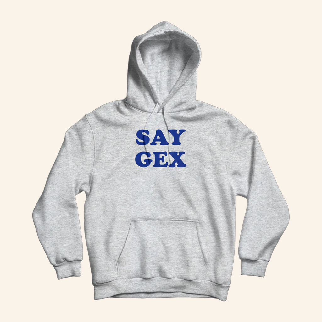 Danny Duncan Merch Say Gex Hoodie Birthday Gift For Husband Danny Duncan Merch Say Gex Hoodie Birthday Gift For Husband