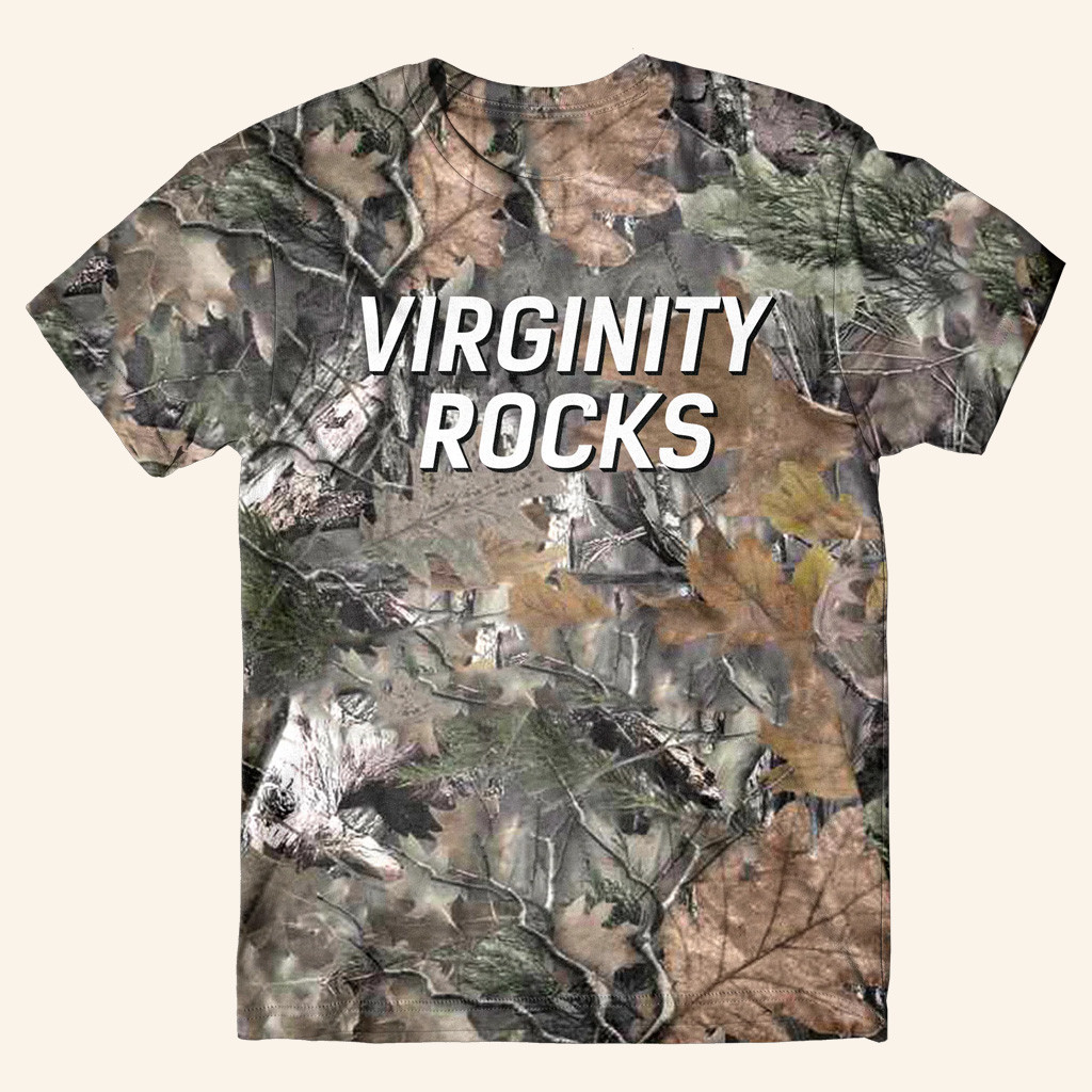 Danny Duncan Merch Virginity Rocks Camo T-Shirt Birthday Present For Dad Danny Duncan Merch Virginity Rocks Camo T-Shirt Birthday Present For Dad