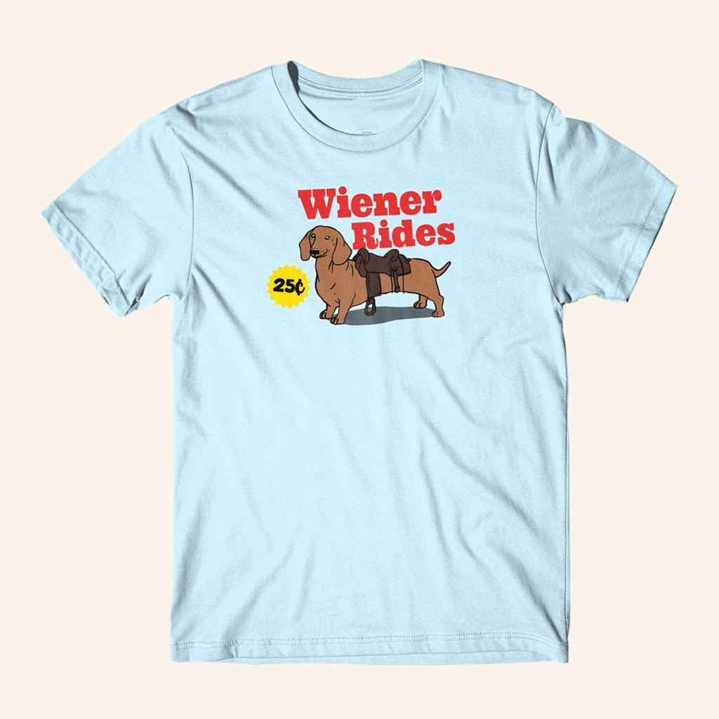 Danny Duncan Merch Wiener Rides Light Blue T-Shirt Best Gifts For Daughter Danny Duncan Merch Wiener Rides Light Blue T-Shirt Best Gifts For Daughter