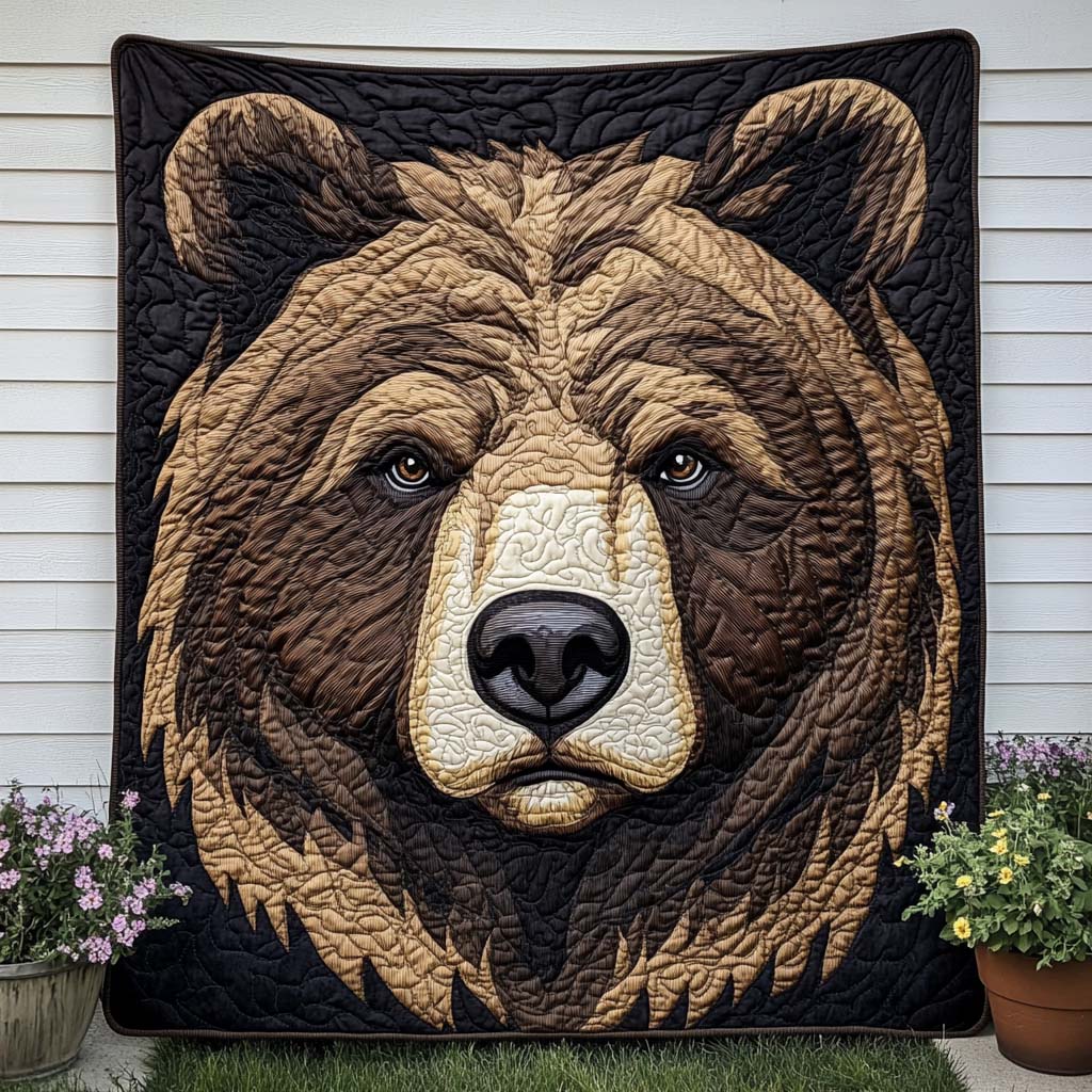 Deep Woods Stroll Quilted Blanket Sofa Throw Blanket Cute Bear Gifts For Him Her Deep Woods Stroll Quilted Blanket Sofa Throw Blanket Cute Bear Gifts For Him Her