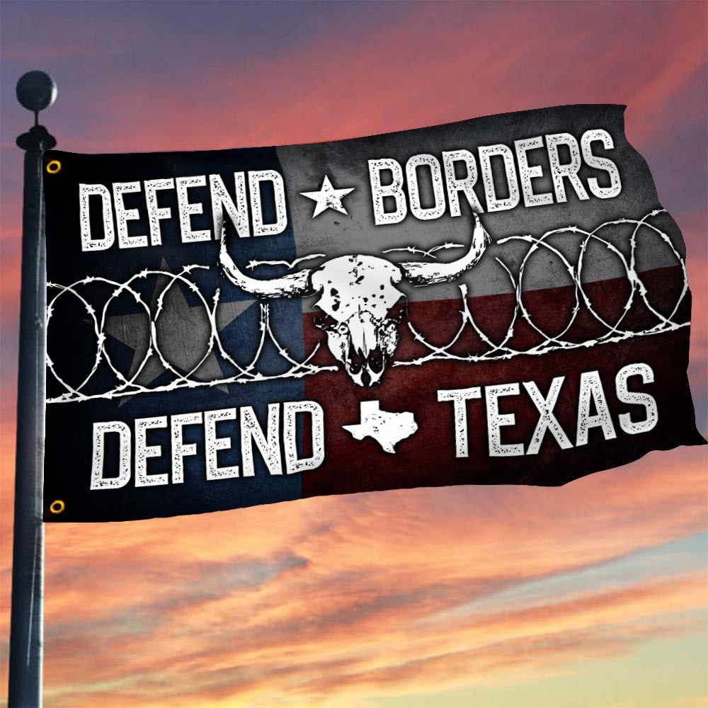 Defend Borders Defend Texas Flag Come And Take It Barbed Wire Flag Defend Borders Defend Texas Flag Come And Take It Barbed Wire Flag