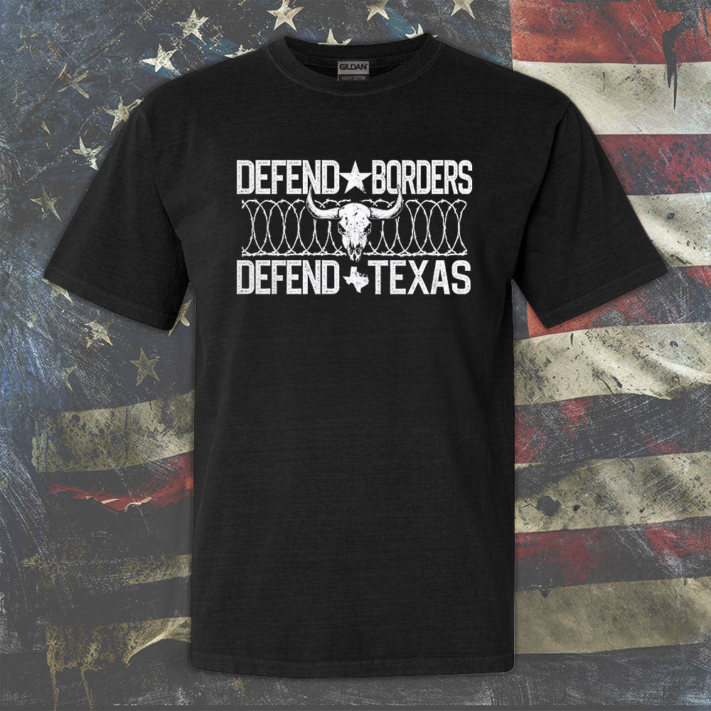 Defend Borders Defend Texas T-Shirt Come And Take It Razor Wire T-Shirt Texas Strong Merch Defend Borders Defend Texas T-Shirt Come And Take It Razor Wire T-Shirt Texas Strong Merch