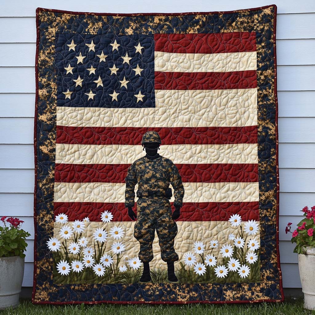 Defenders of Freedom Quilted Blanket Nice Throw Blanket Christmas For Mom Defenders of Freedom Quilted Blanket Nice Throw Blanket Christmas For Mom