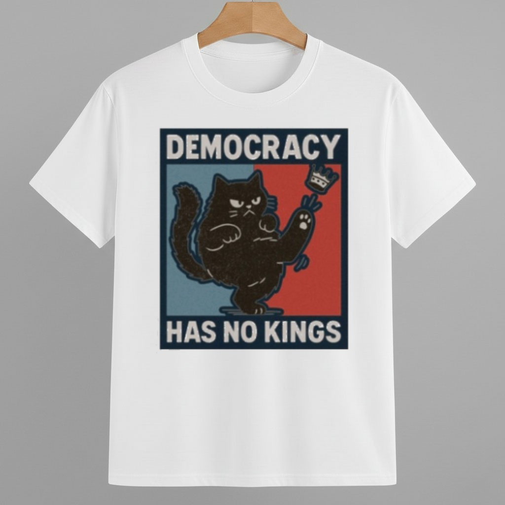 Democracy Has No King In America FDT Anti Trump Shirt Anti Fascism Frog Merch Democracy Has No King In America FDT Anti Trump Shirt Anti Fascism Frog Merch